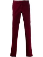 Pt01 Straight Leg Chinos - Red