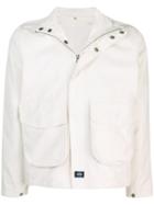 Childs Funnel Collar Jacket - White