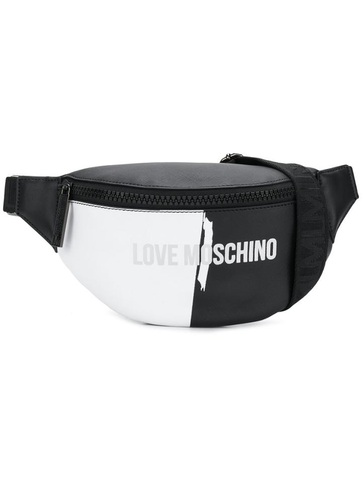 Love Moschino Detachable Front Wallet - Black