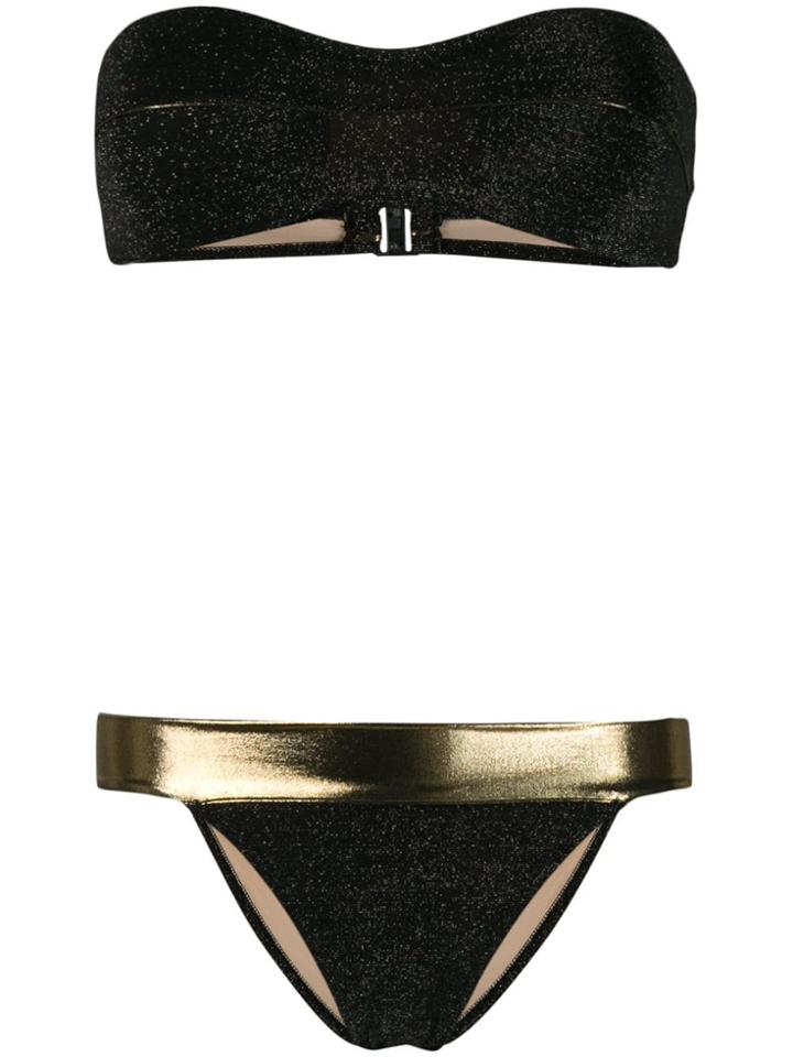 Zeus+dione Daira Bandeau Bikini - Black