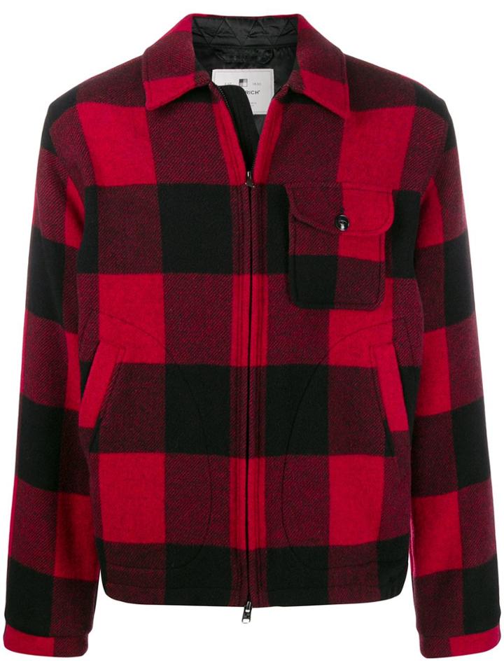 Woolrich Check Pattern Jacket - Black