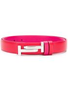 Tod's Double T Belt - Red