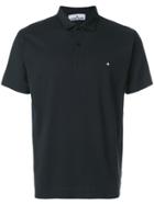 Stone Island Shortsleeved Classic Polo Shirt - Black