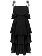 Olympiah Primosole Midi Dress - Black