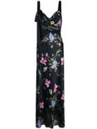 Jill Jill Stuart Floral Print Dress - Black