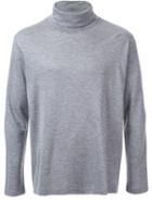 Cityshop Turtleneck Relaxed Fit Sweatshirt, Men's, Size: S, Grey, Polyester/tencel
