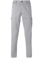 Eleventy Straight Trousers, Men's, Size: 38, Grey, Cotton/spandex/elastane