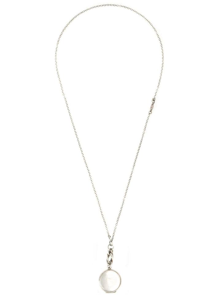 Werkstatt:münchen Long Pendant Necklace - Metallic