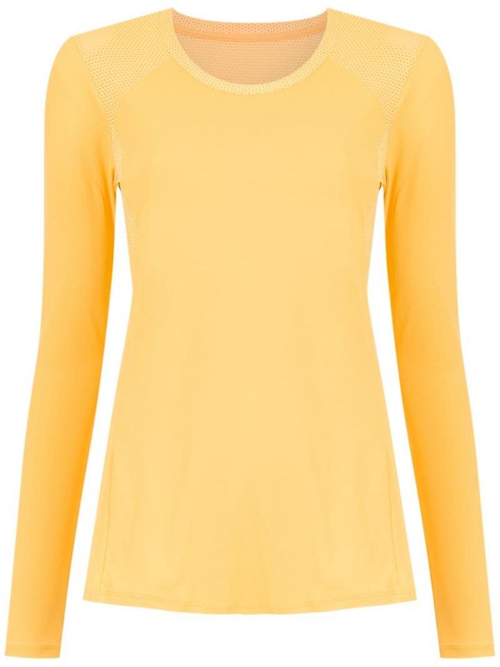 Track & Field Escape Mesh T-shirt - Yellow