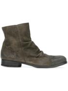Fiorentini + Baker Crease Effect Ankle Boots