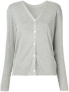 Des Prés Classic Cardigan - Grey