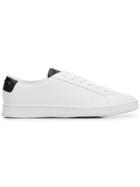 Car Shoe Classic Lace-up Sneakers - White