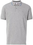 Sun 68 Embroidered Detail Polo - Grey