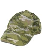 Mr & Mrs Italy Embroidered Camouflage Cap - Green