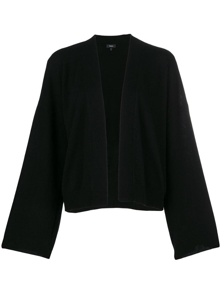 Theory Wide Sleeve Cardigan - Black