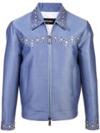 Dsquared2 Zipped Shirt Jacket - Blue