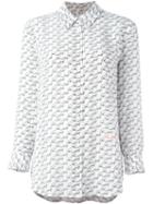 Equipment By Kate Moss Logo Print Shirt