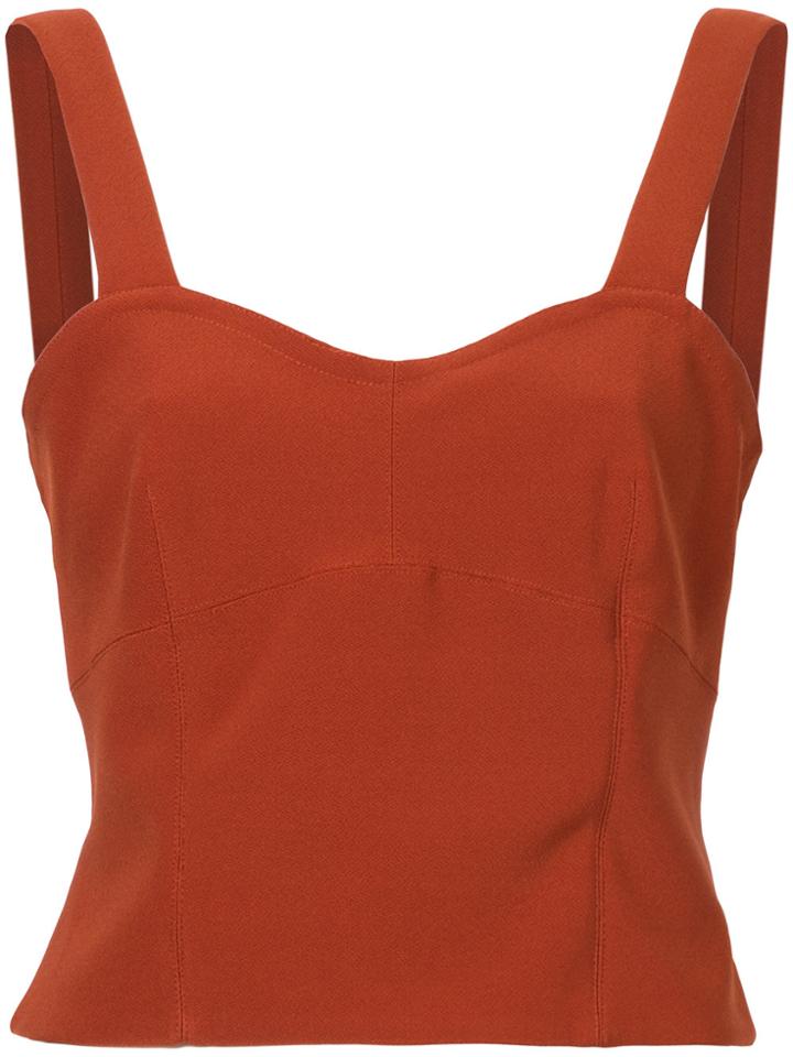 Cityshop Bustier Top - Yellow & Orange