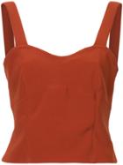Cityshop Bustier Top - Yellow & Orange
