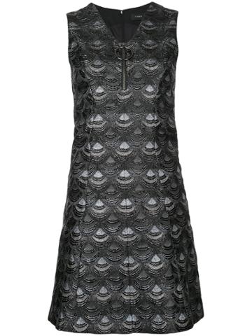 G.v.g.v. Scale Print Mini Dress - Black