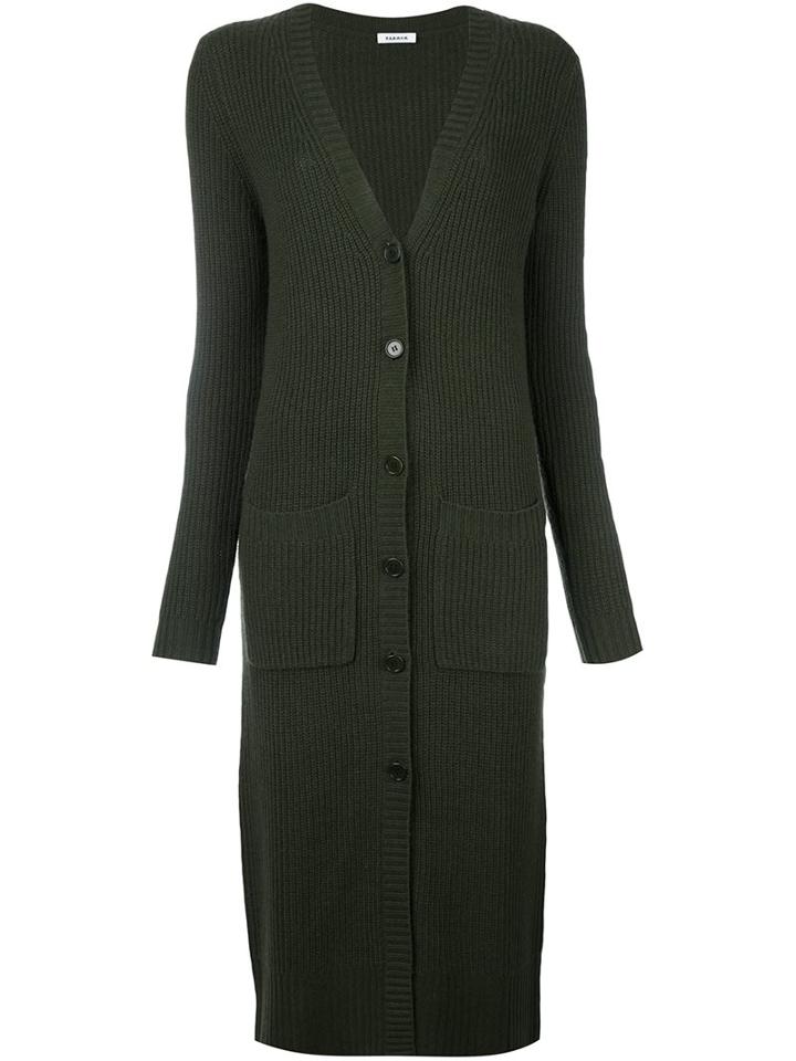 P.a.r.o.s.h. 'loop' Cardi-coat, Women's, Size: Medium, Green, Cashmere/wool