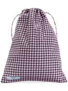 Prada Check Print Tote Bag - Pink & Purple
