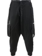 Greg Lauren Shigoto X Greg Lauren Cropped Trousers - Black