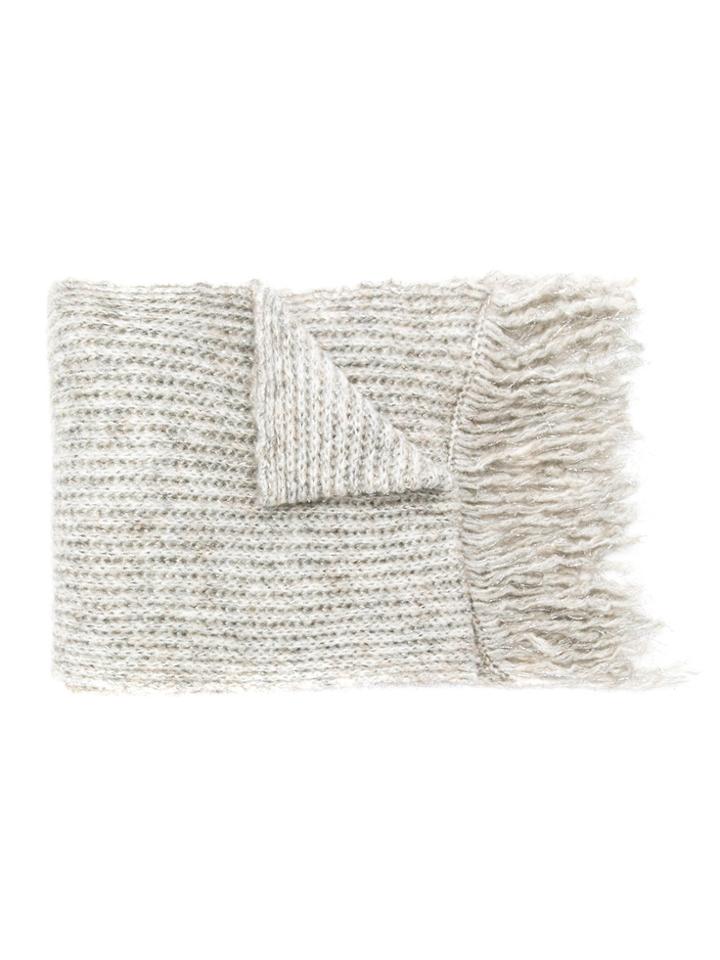 Cecilia Prado Maisa Knit Scarf - Grey