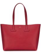 Tom Ford Medium T Tote Bag - Red