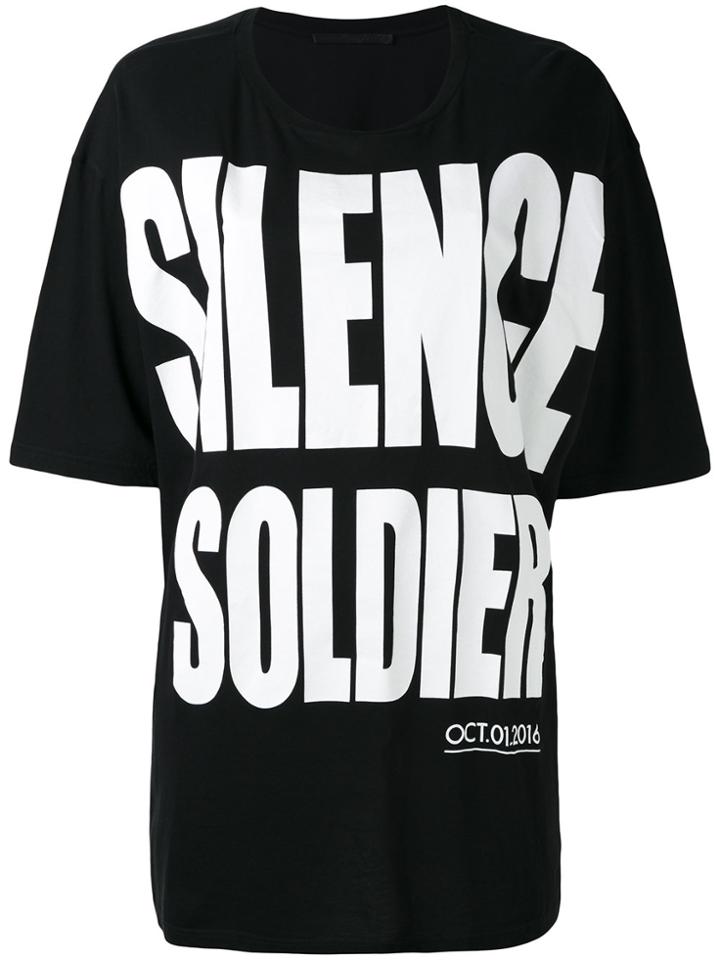 Haider Ackermann Silence Soldier T-shirt - Black