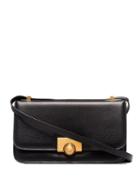 Bottega Veneta Clasp Lock Cross-body Bag - Black
