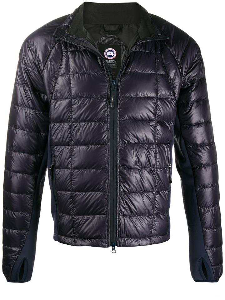 Canada Goose Panelled Padded Jacket - Blue