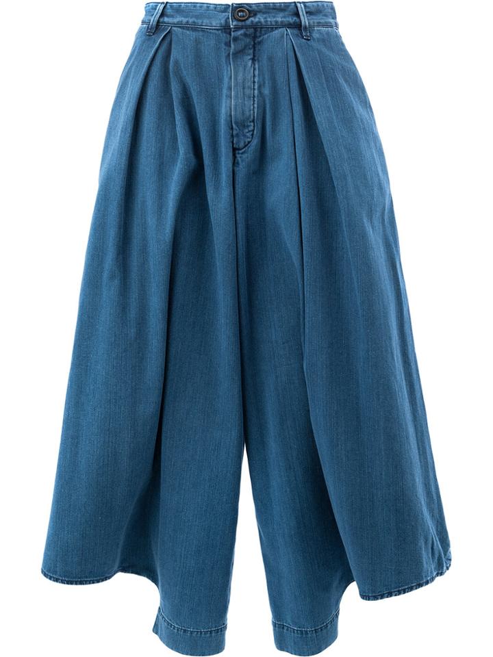 Chloé Punjabi Denim Trousers - Blue
