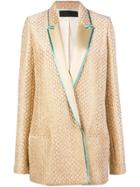 Haider Ackermann Long Blazer - Brown