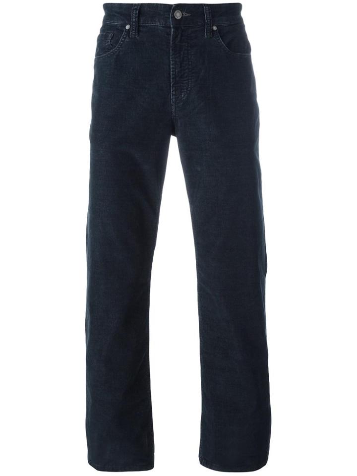 7 For All Mankind Corduroy Effect Trousers - Blue