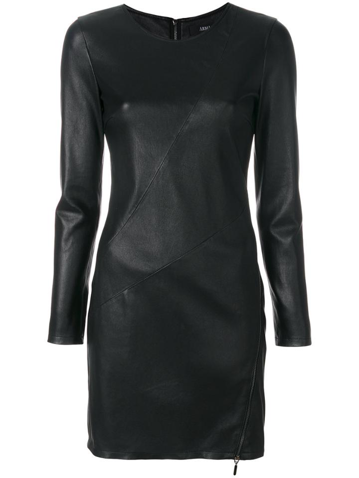 Arma Textured Dress - Black