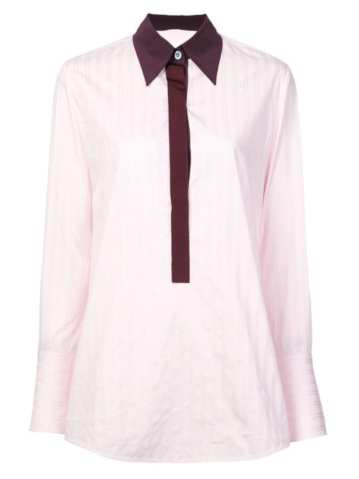 Victoria Victoria Beckham Striped Shirt - Pink