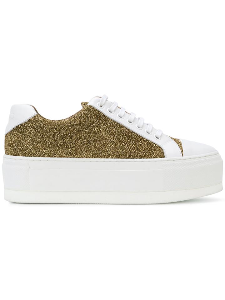 Sonia Rykiel Lurex Sneakers - Metallic