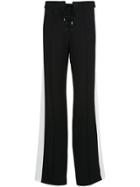 Nk Drawstring Straight-fit Trousers - Black