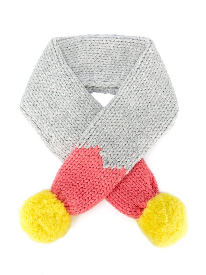 Stella Mccartney Kids 'twinky' Scarf, Girl's, Grey