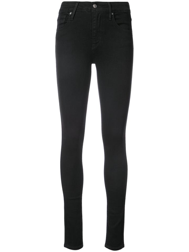 Levi's 721 Hi Rise Skinny Jeans - Black