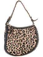 Fendi Vintage Leopard Patterned Shoulder Bag - Multicolour