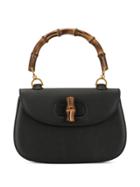 Gucci Pre-owned Bamboo Line Tote - Black