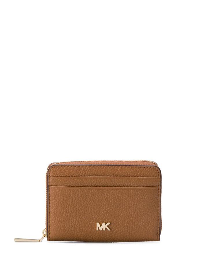 Michael Michael Kors Pebbled Zip Purse - Brown