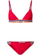Rye Crispy Bikini Set - Red