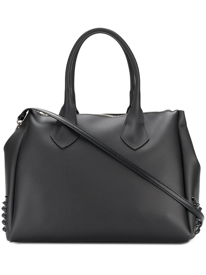 Gum Large Stud Detail Tote Bag - Black