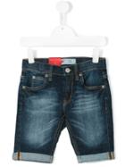 Levi's Kids - Faded Denim Shorts - Kids - Cotton/spandex/elastane - 8 Yrs, Blue