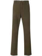 Ps By Paul Smith Tapered Chino Trousers - Green