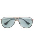 Dita Eyewear Tinted Aviator Sunglasses - Metallic