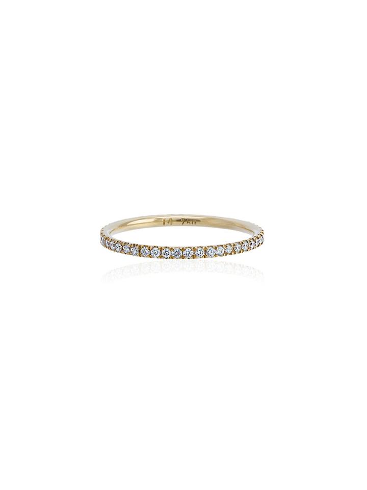 Ileana Makri Thread Band Y-d Ring - Metallic